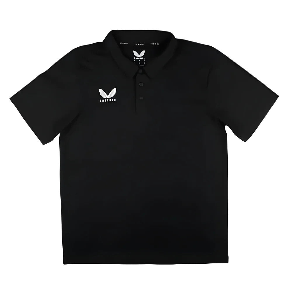 Castore Cotton Poly Leisure Polo Shirt (Black)_1
