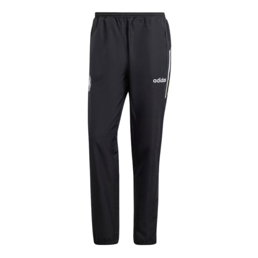 1996 Germany Euro 96 Woven Track Pants (Black)_1