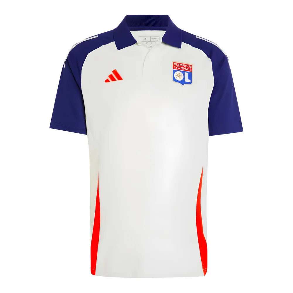 2024-2025 Olympique Lyon Polo Shirt (White)_1