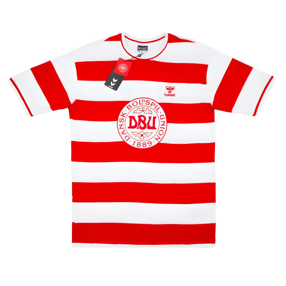 2024-2025 Denmark Fan Striped Tee (Red)_1