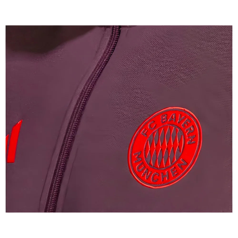 2024-2025 Bayern Munich Tracksuit (Shadow Maroon) - Kids_1
