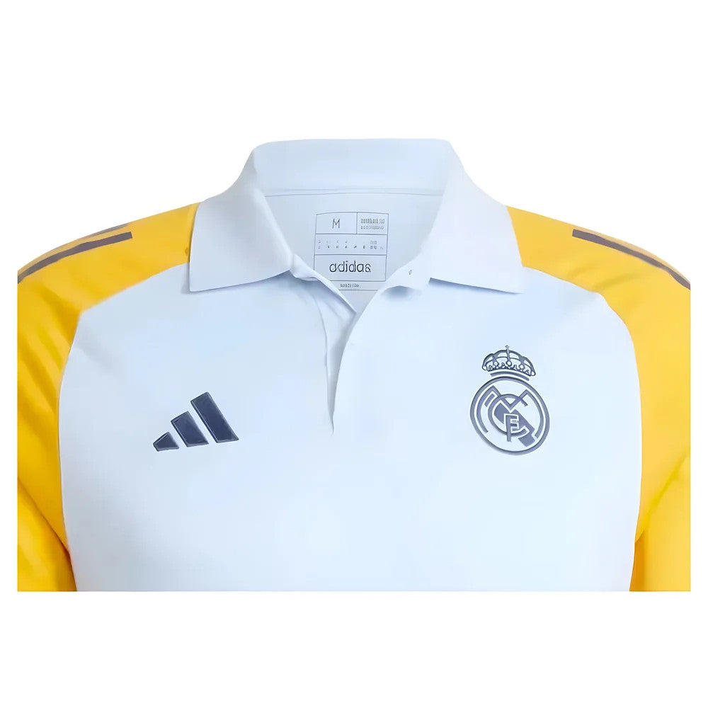 2024-2025 Real Madrid Polo Shirt (Glow Blue)_1