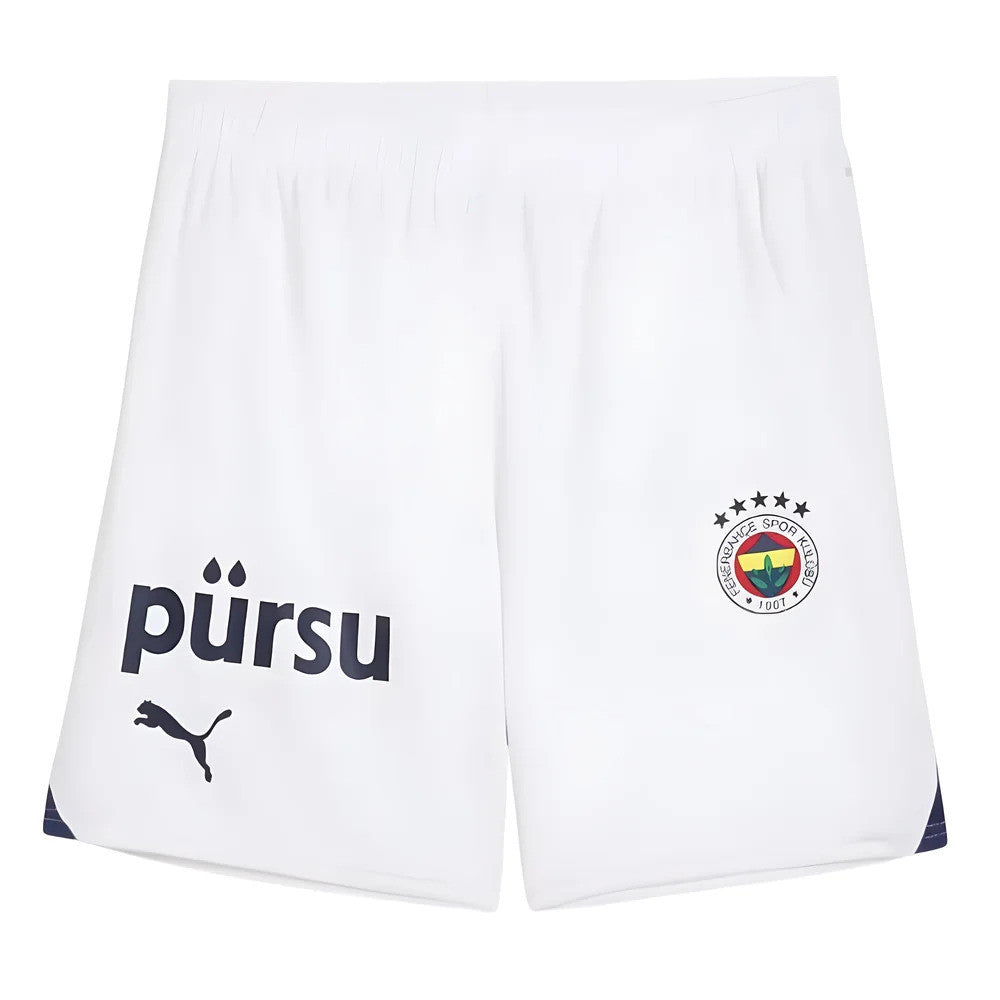 2024-2025 Fenerbahce Home Shorts (White)_1