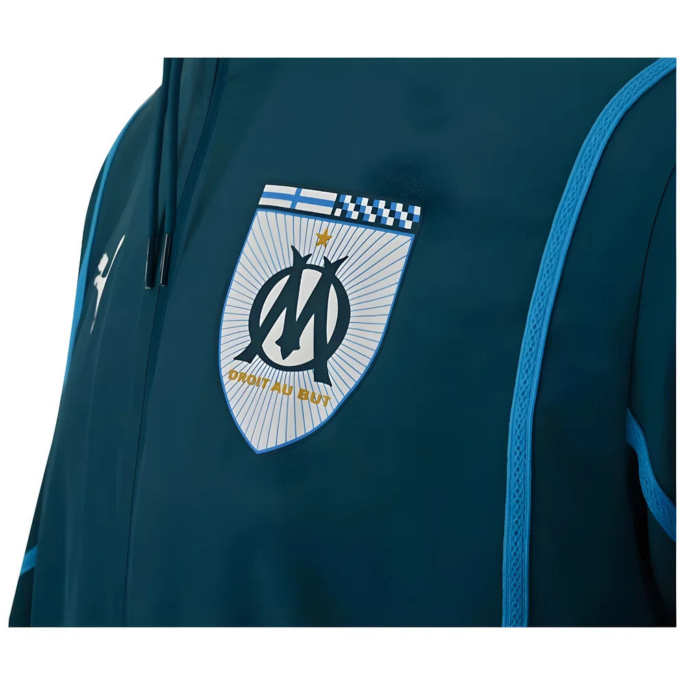 2024-2025 Marseille Prematch Woven Jacket (Blue)_3