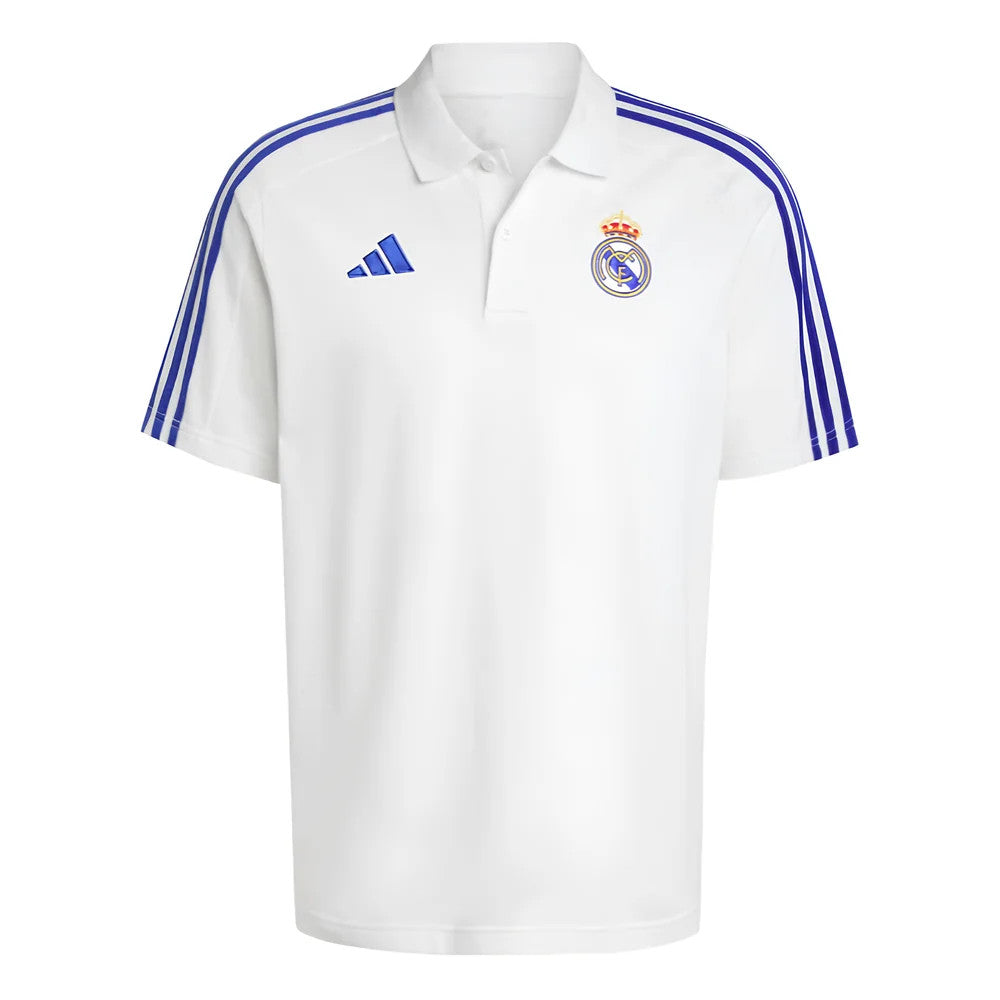 2024-2025 Real Madrid DNA Polo Shirt (White)_0