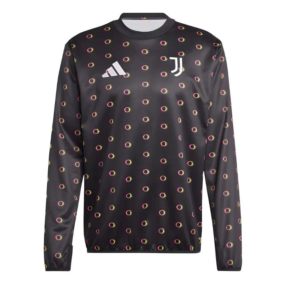 2024-2025 Juventus Pre Match Warm Up Top (Black)_1