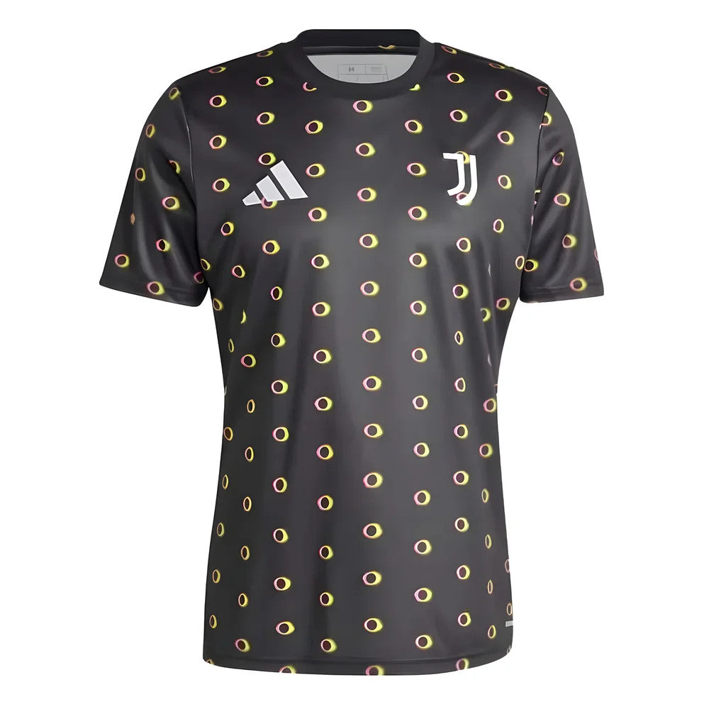 2024-2025 Juventus Pre-Match Shirt (Black)_0