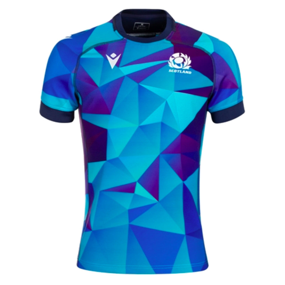 2024-2025 Scotland Rugby Training Jersey (Blue)_1