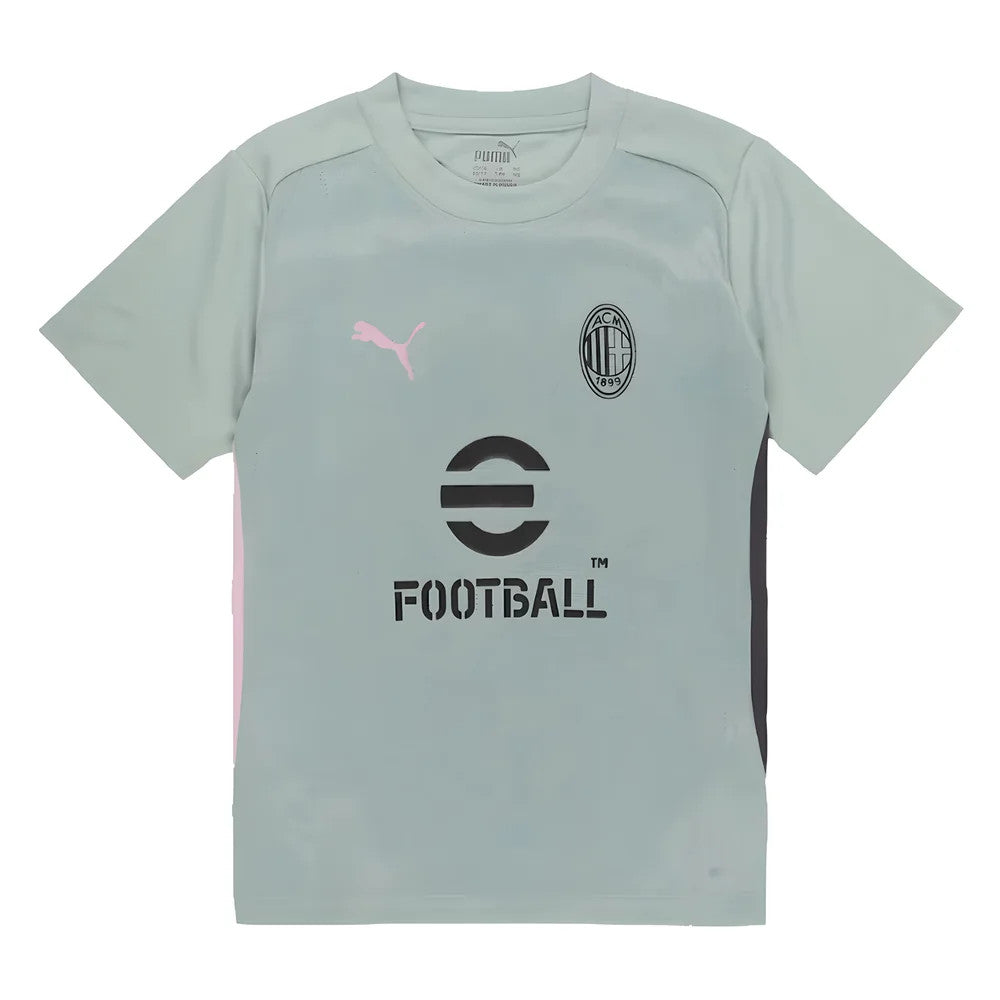 2024-2025 AC Milan Training Shirt (Green Fog) - Kids_0