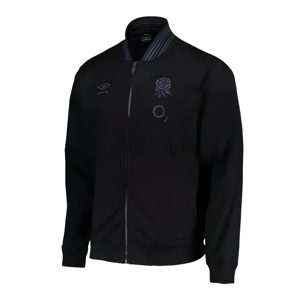 2024-2025 England Rugby Anthem Jacket (Black)_0