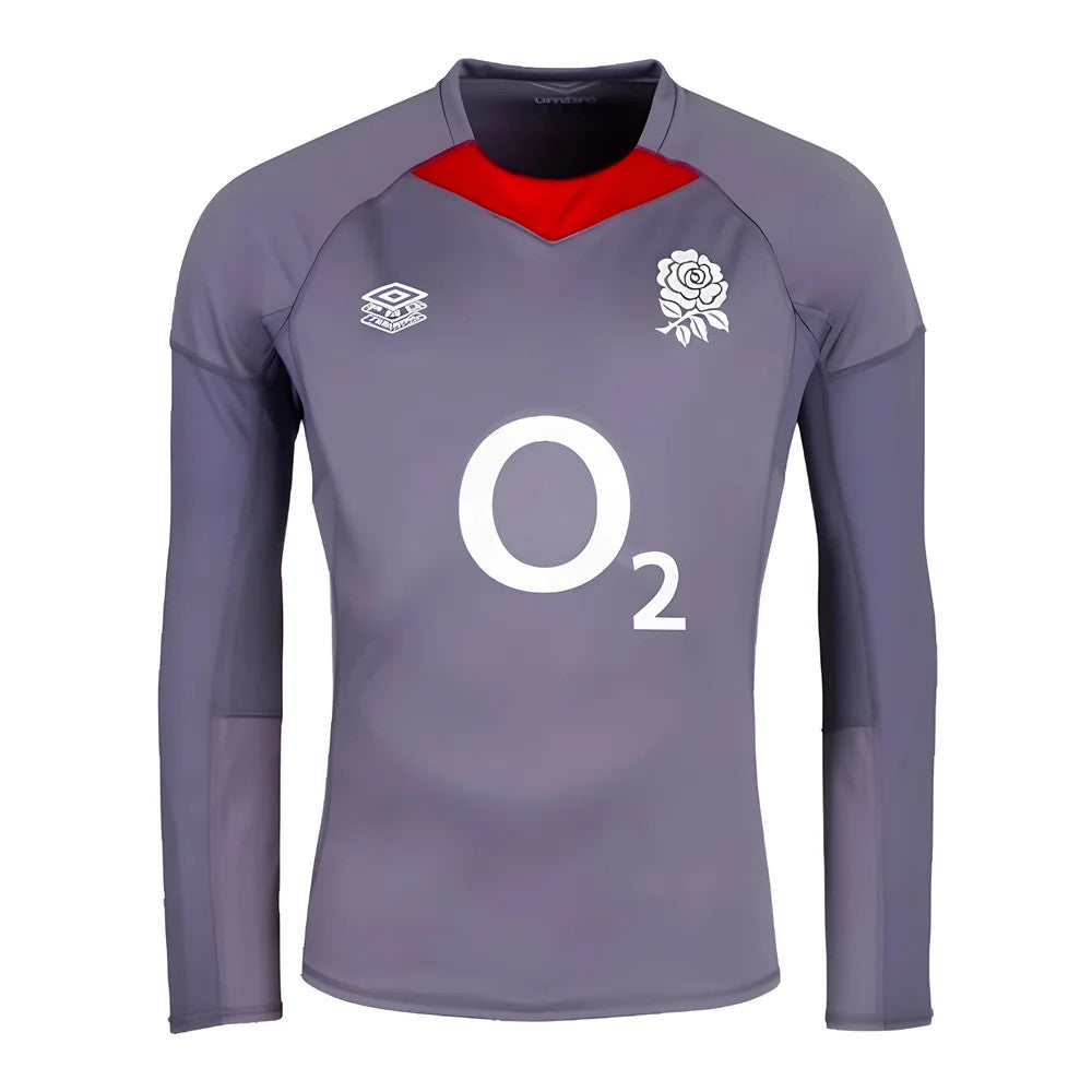 2024-2025 England Rugby Contact Drill Top (Grey)_1