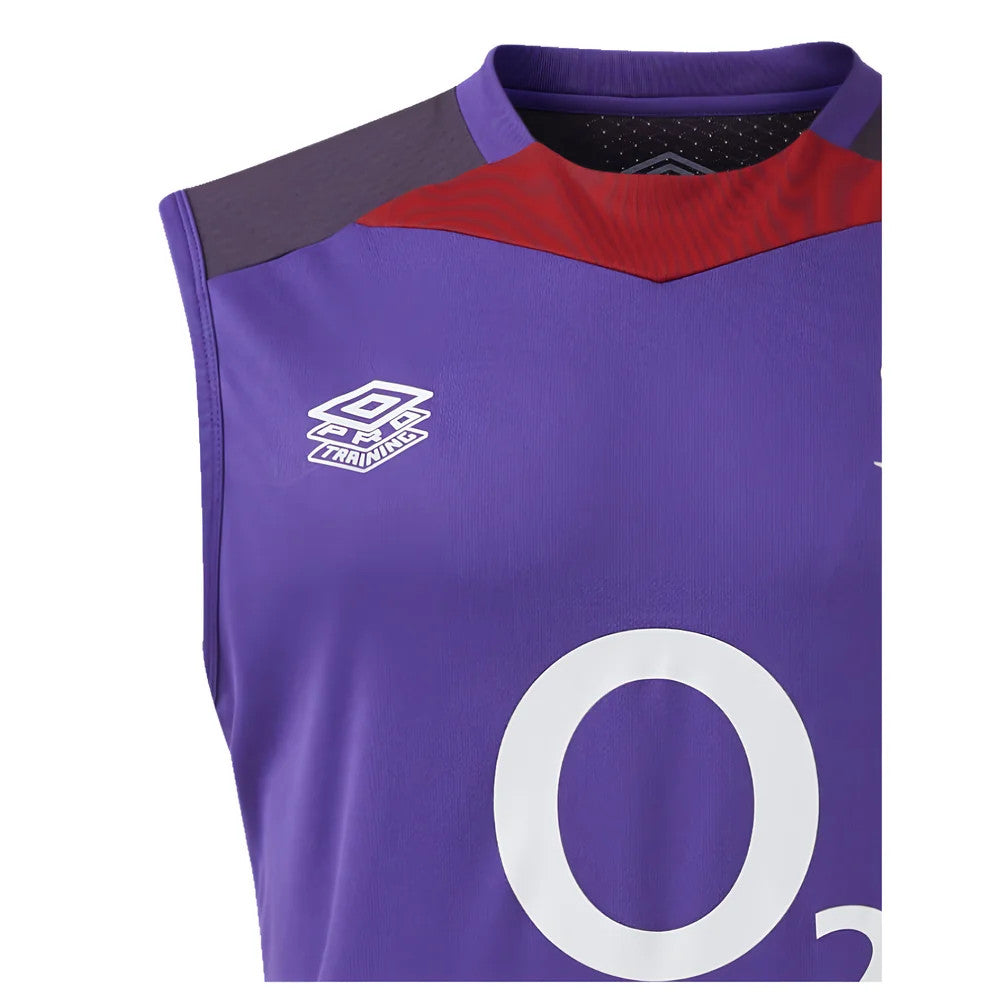 2024-2025 England Rugby Sleeveless Jersey (Violet) - Kids_3