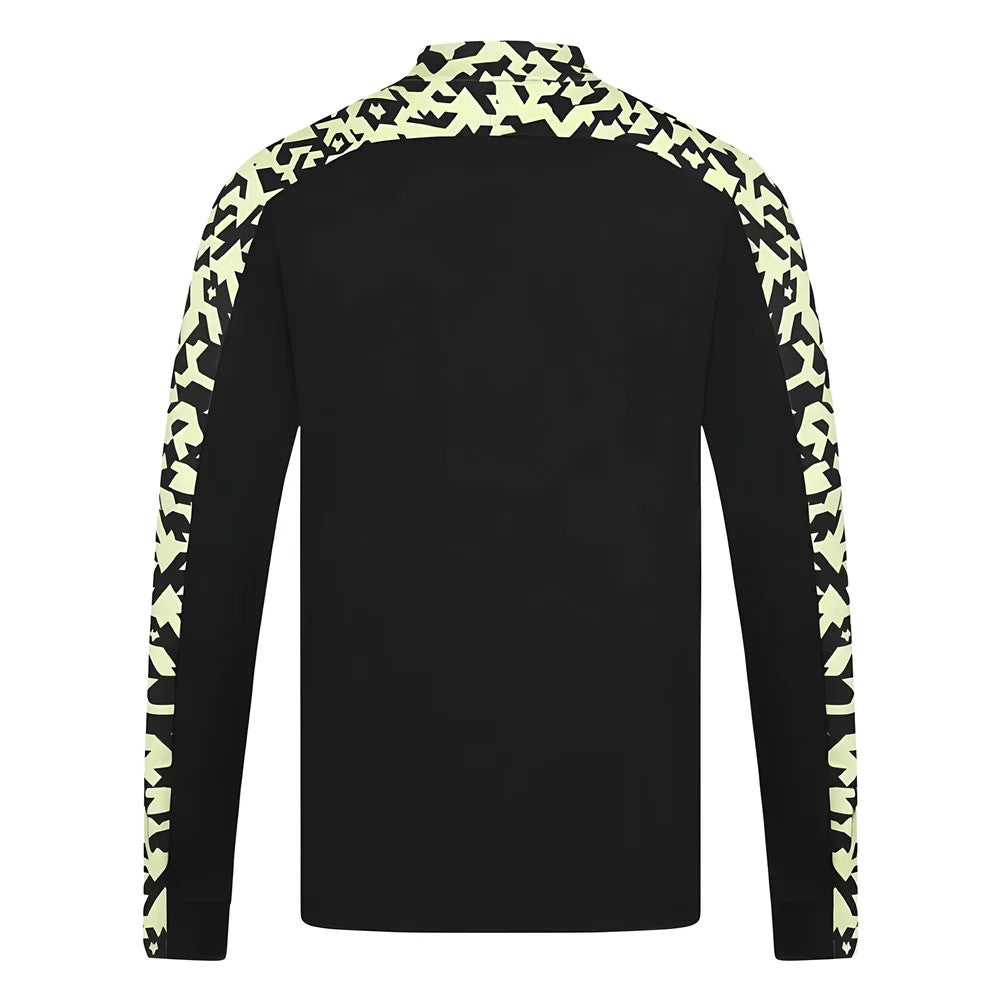 2024-2025 Wolves Pre Match 1/4 Zip Training Top (Black)_3