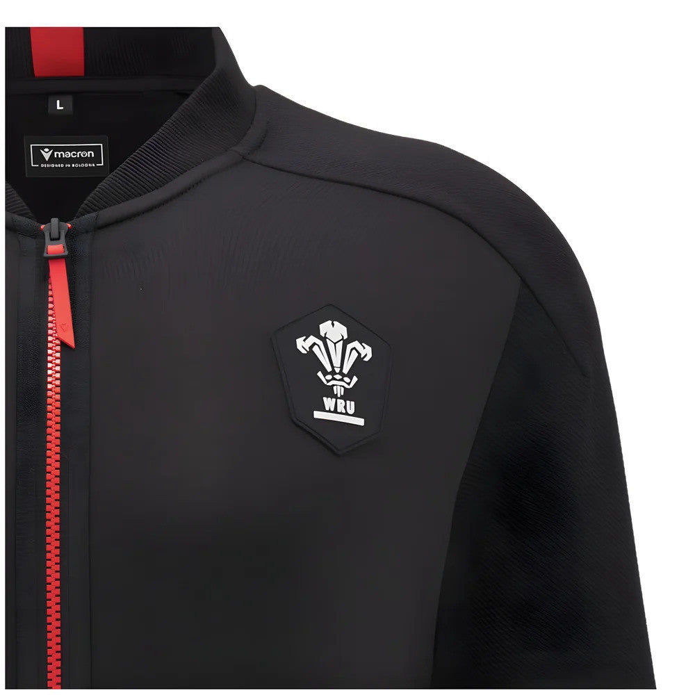 2024-2025 Wales Rugby Anthem Jacket (Black)_2