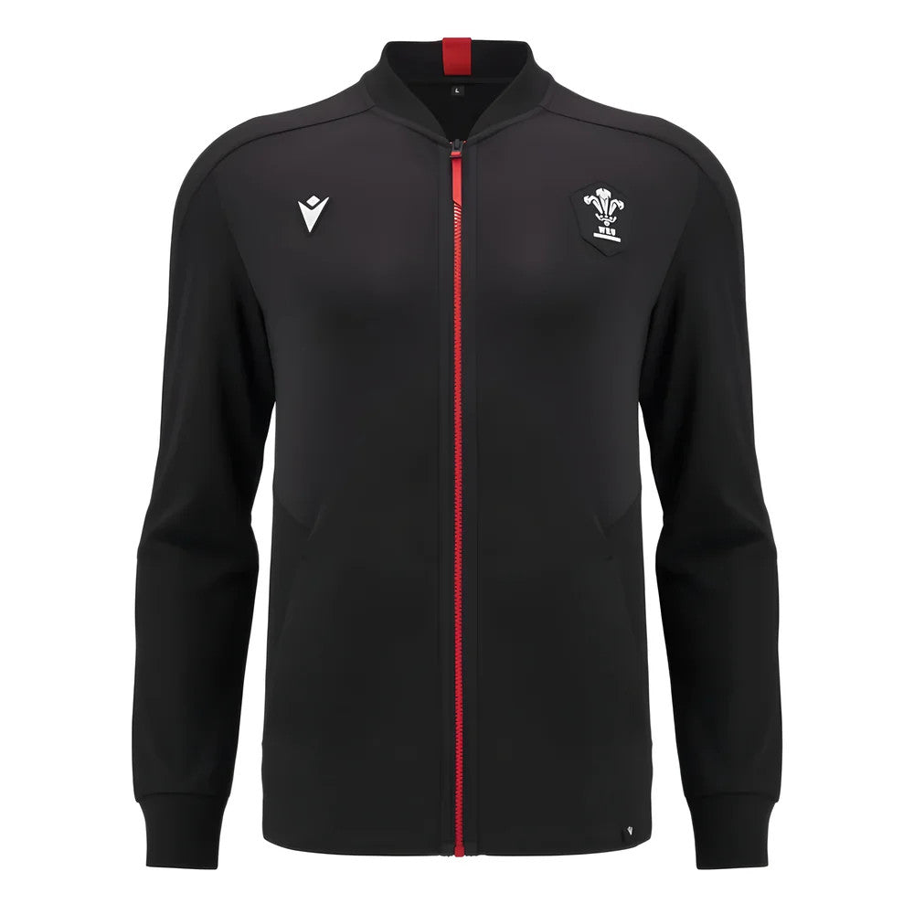 2024-2025 Wales Rugby Anthem Jacket (Black)_0