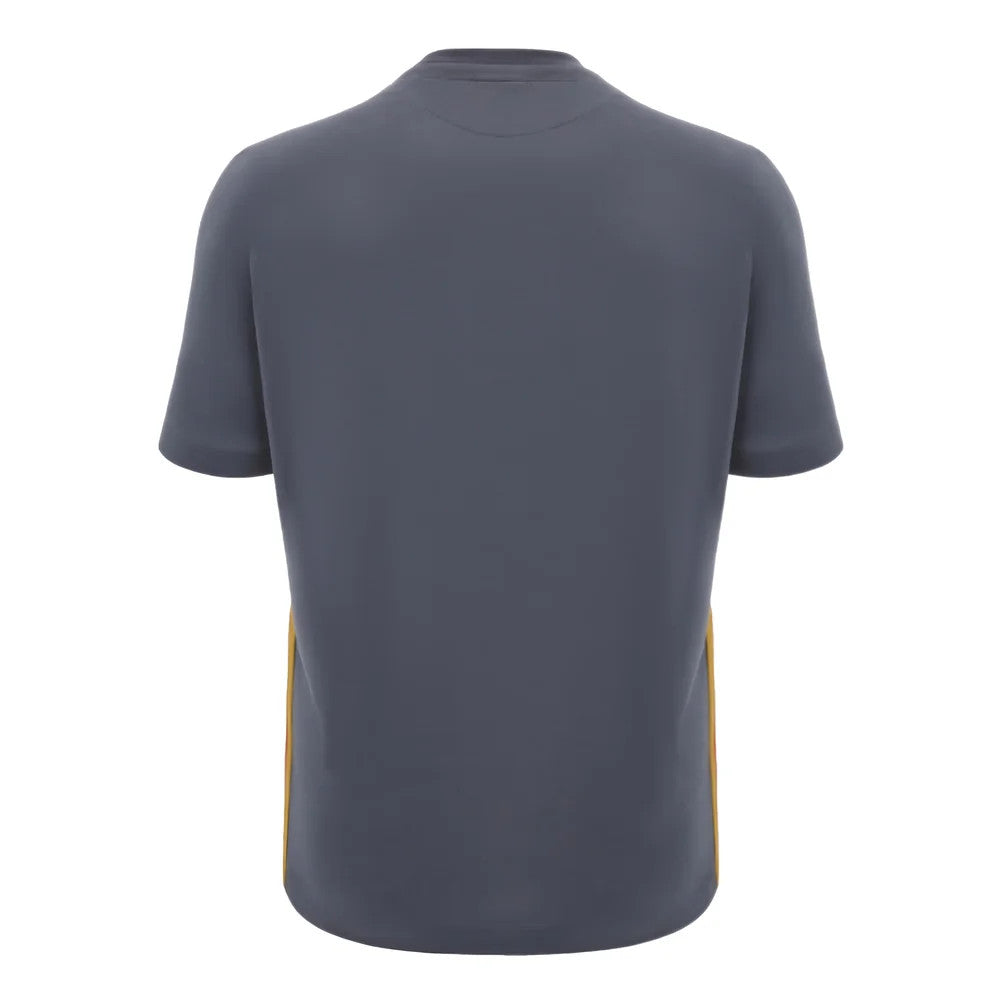 2024-2025 Wales Rugby Travel Cotton T-Shirt (Anthracite) - Kids_2