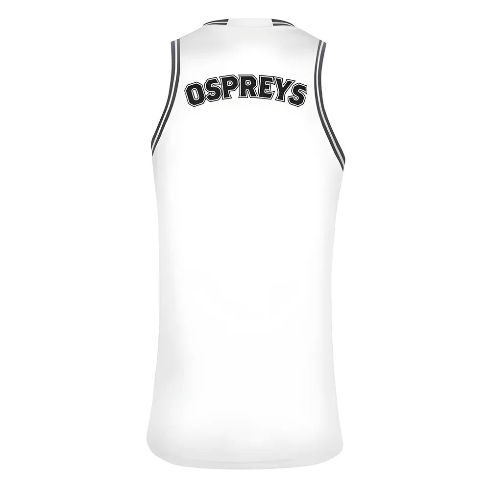 2024-2025 Ospreys Rugby Basketball Vest (White)_1