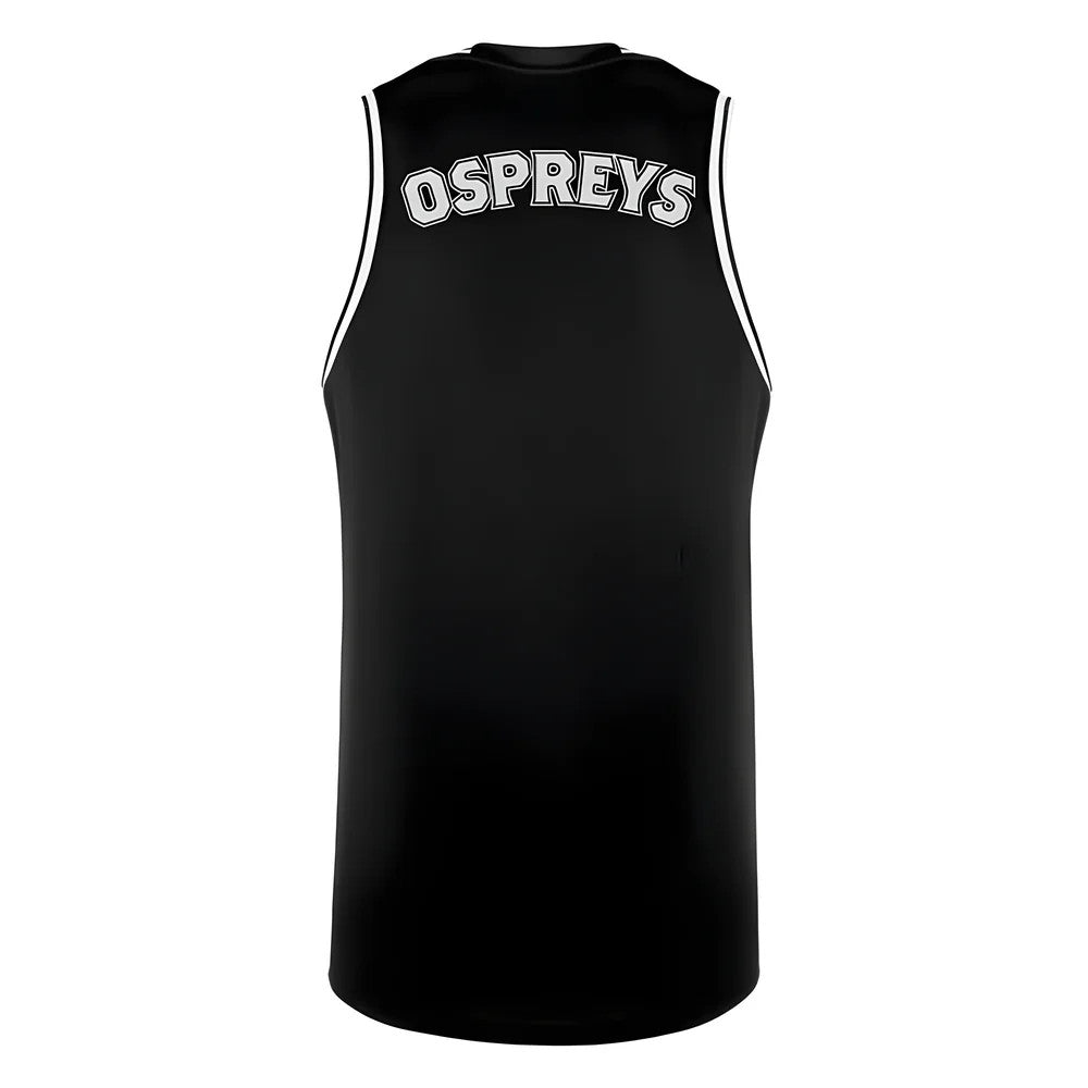 2024-2025 Ospreys Rugby Basketball Vest (Black)_1