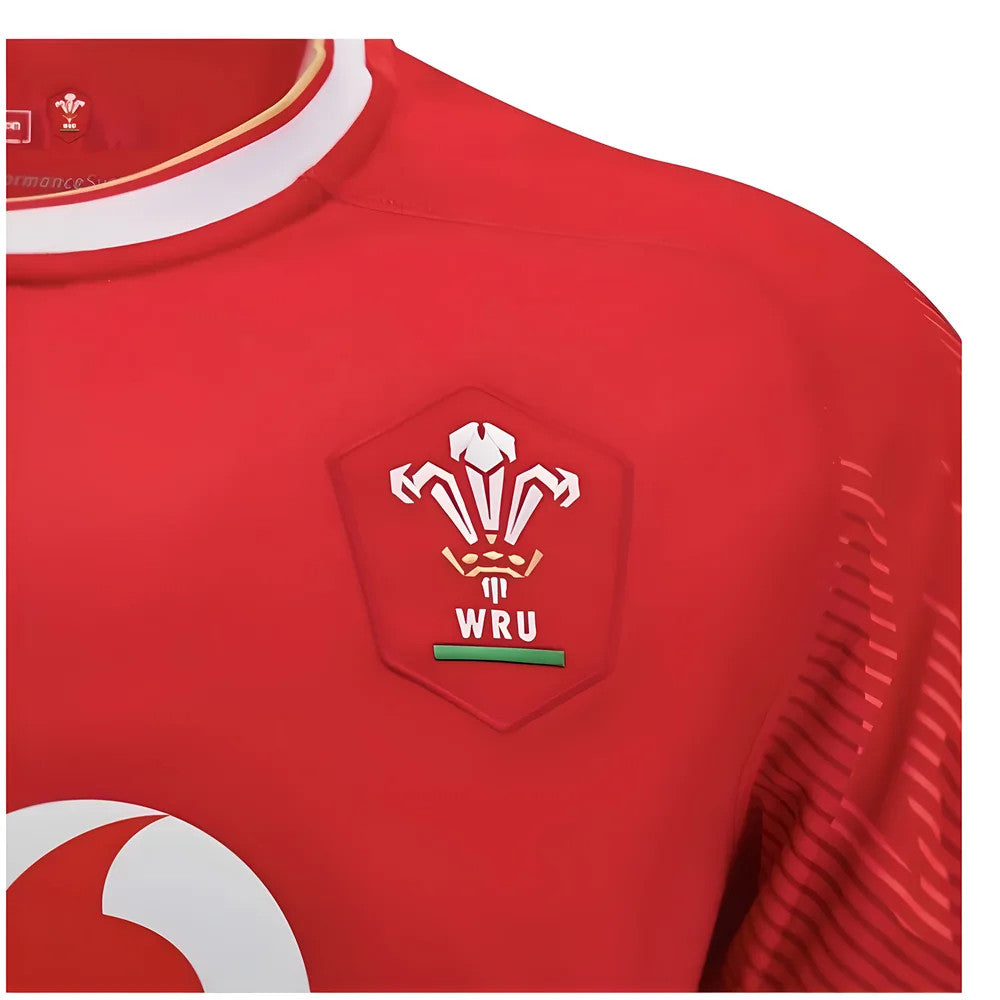 2024-2025 Wales Home Poly Rugby Shirt (Kids)_2