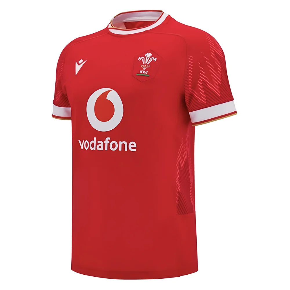 2024-2025 Wales Rugby Home Slim Fit Shirt_0