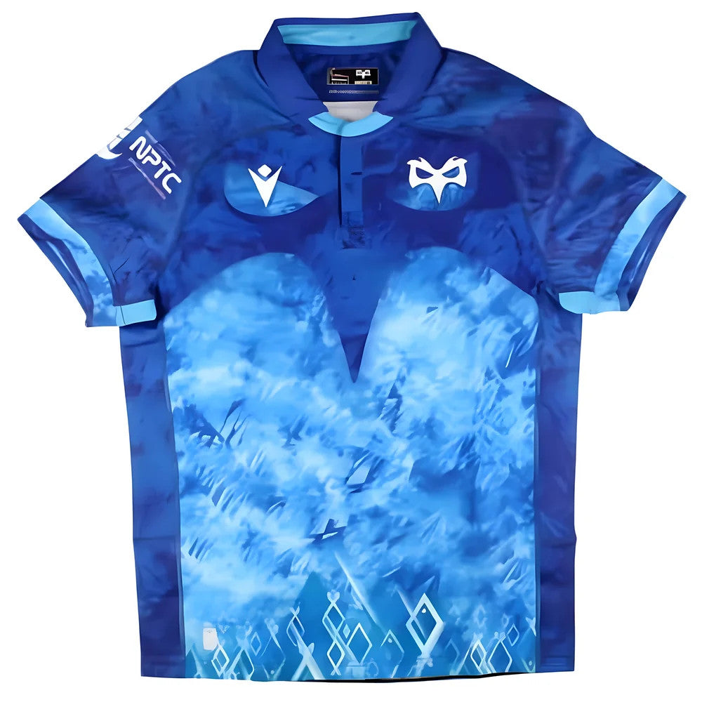 2024-2025 Ospreys Rugby Euro Slim Fit Shirt_0