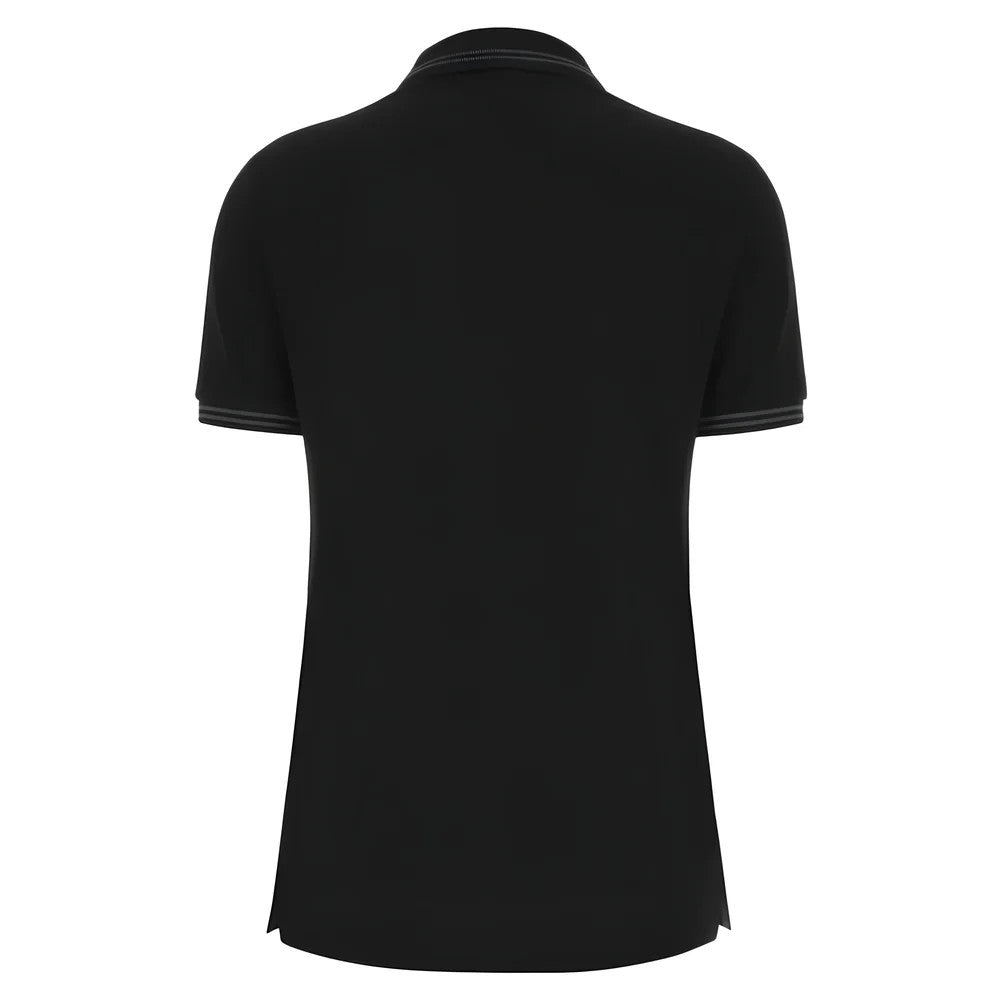 2024-2025 Wales Rugby Travel Polo Shirt (Black) - Womens_2