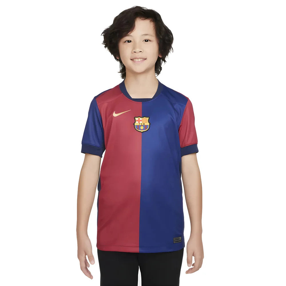 2024-2025 Barcelona Home Shirt (Sponsorless) - Kids_2