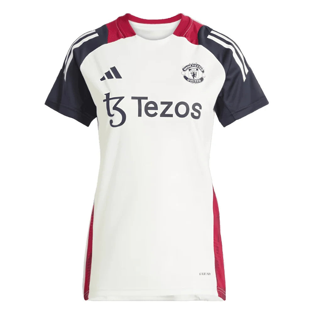 2025 Man Utd Training Jersey (Off White) - Womens_0
