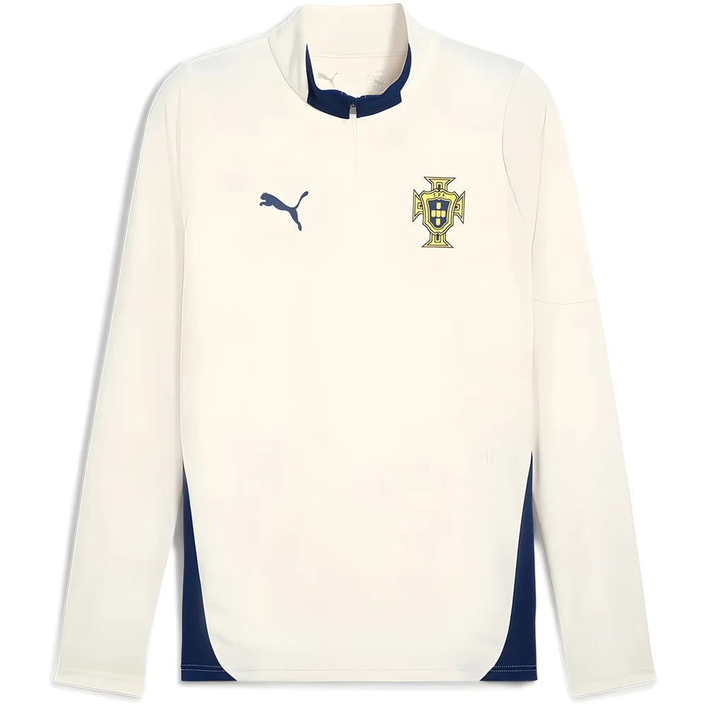 2025-2026 Portugal Training 1/4 Zip Top (Sugared Almond)_1