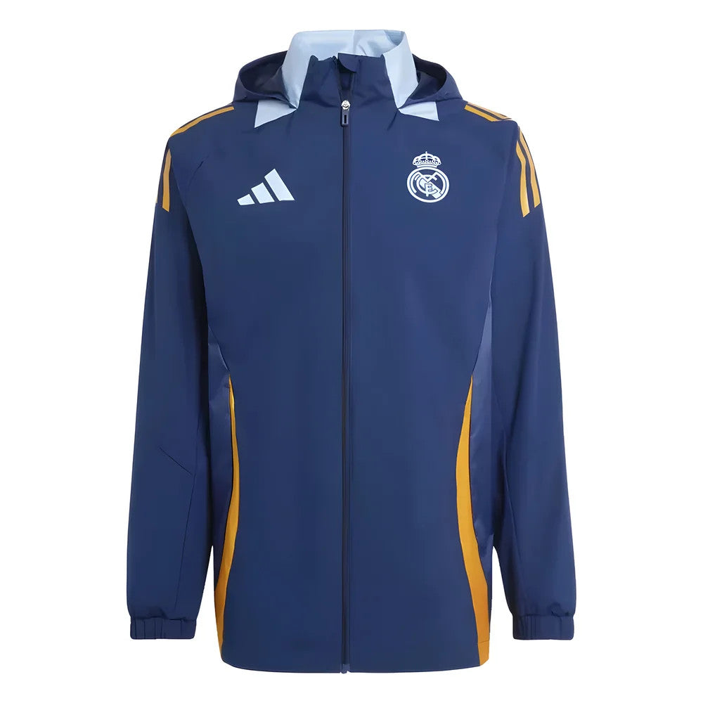 2024-2025 Real Madrid Allweather Jacket (Navy)_0