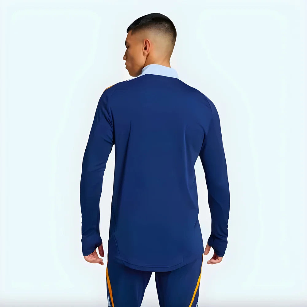 2024-2025 Real Madrid Training Top (Navy)_1