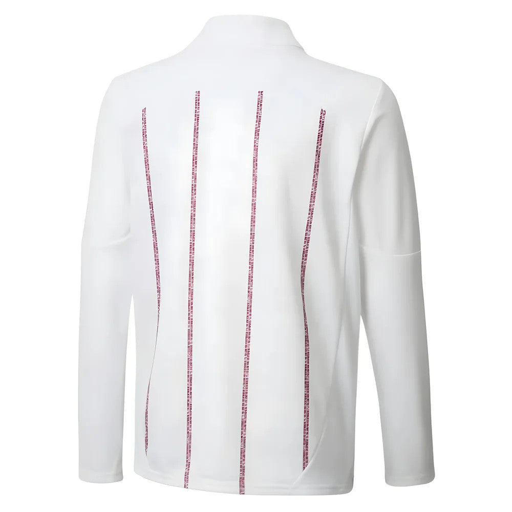 2024-2025 Man City Prematch 1/4 Zip Top (White) - Kids_1