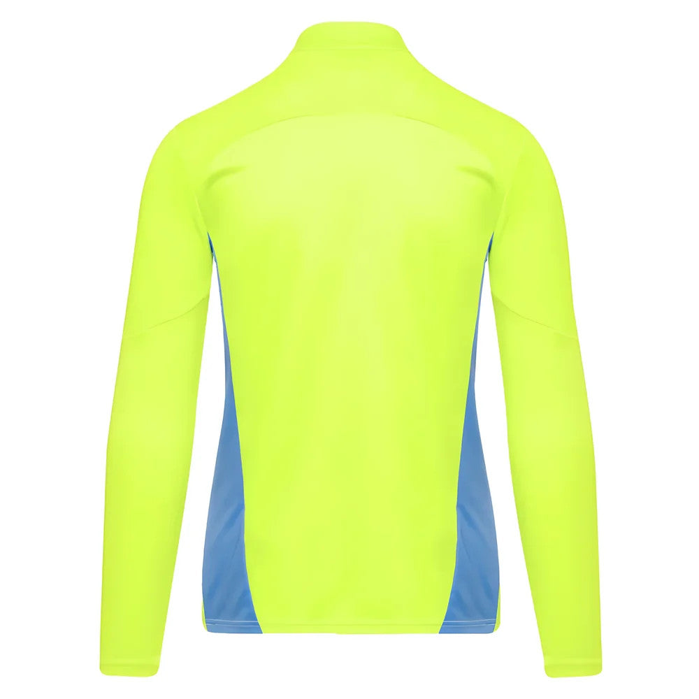 2024-2025 Man City Training 1/4 Zip Top (Yellow Glow)_1