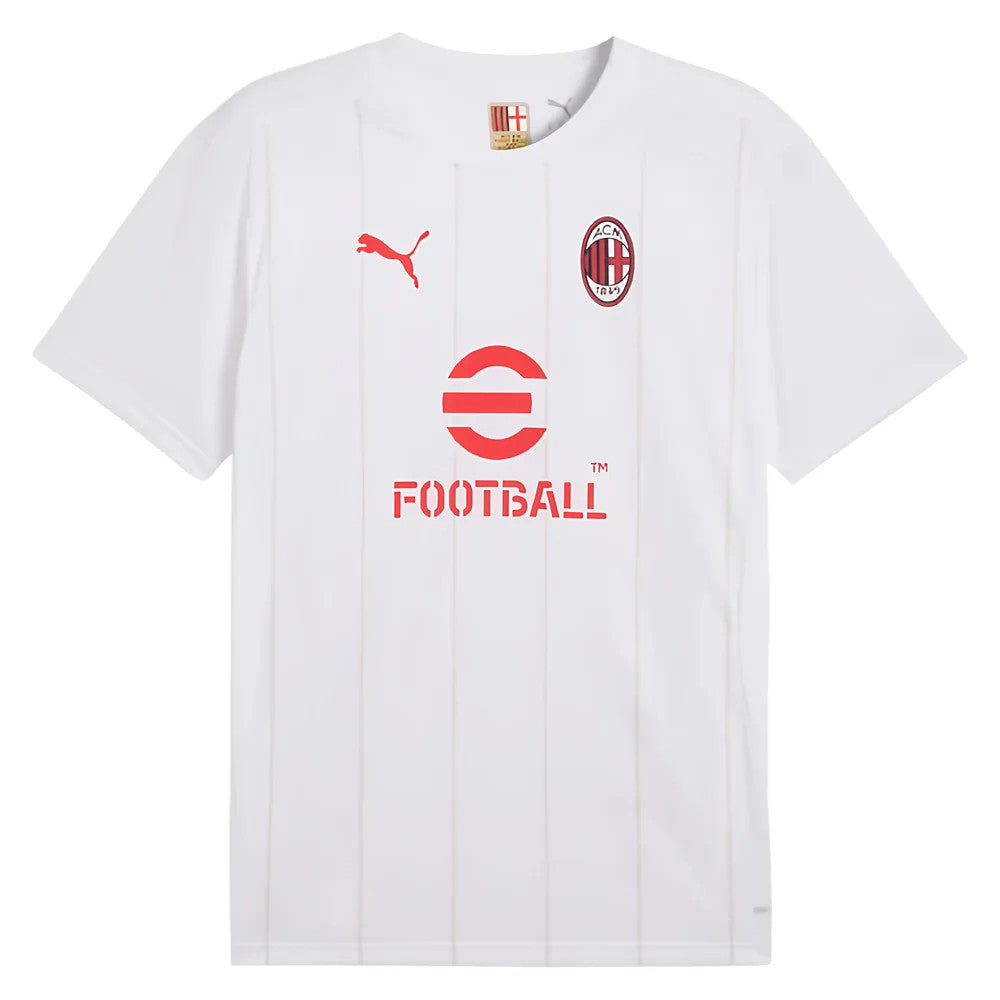 2024-2025 AC Milan Prematch SS Jersey (White)_0