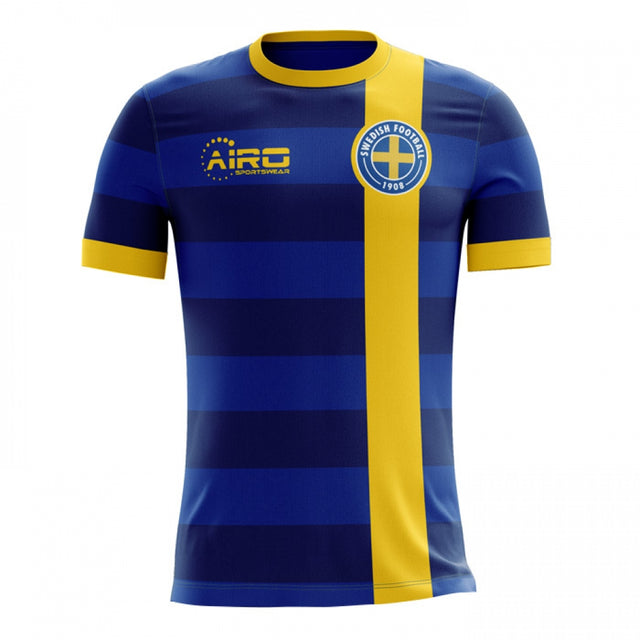 2025-2026 Sweden Away Concept Football Shirt (Kids)_1