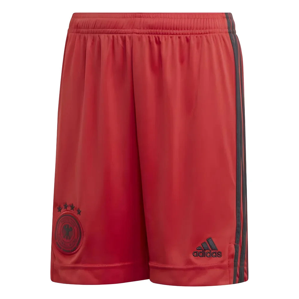 2020-2021 Germany Home Adidas Goalkeeper Shorts (Red) - Kids_1