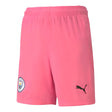 2020-2021 Man City Away Goalkeeper Shorts (Pink) - Kids_1