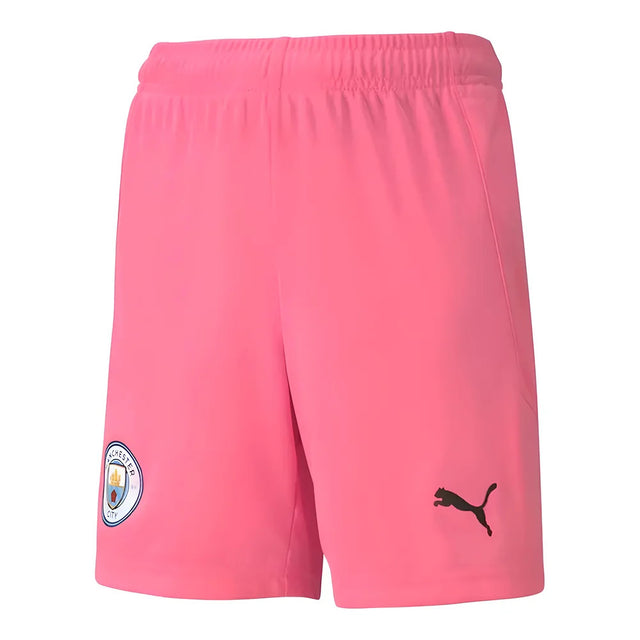2020-2021 Man City Away Goalkeeper Shorts (Pink) - Kids_1