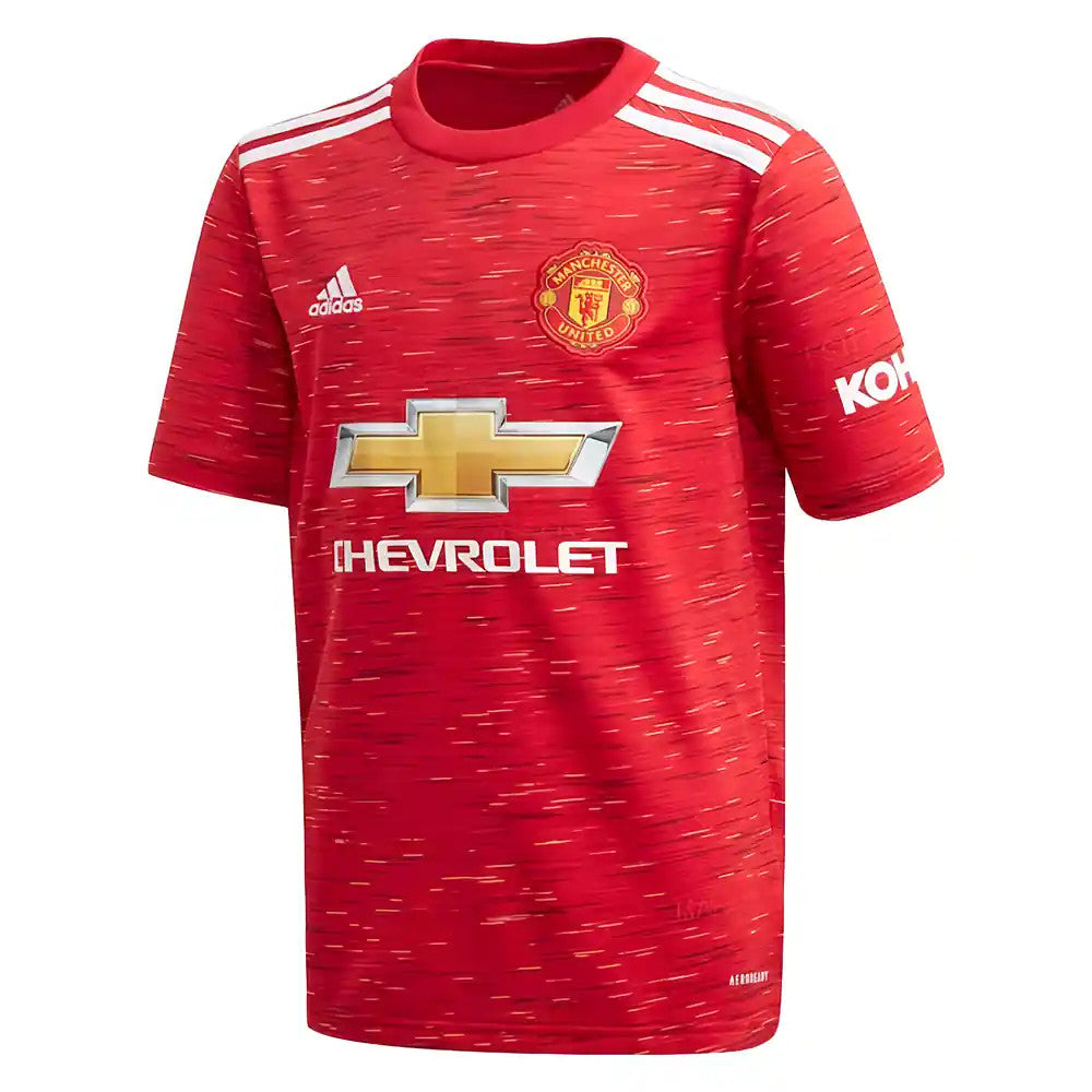 2020-2021 Man Utd Adidas Home Football Shirt (Kids)_1