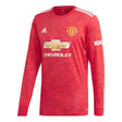 2020-2021 Man Utd Adidas Home Long Sleeve Shirt_1