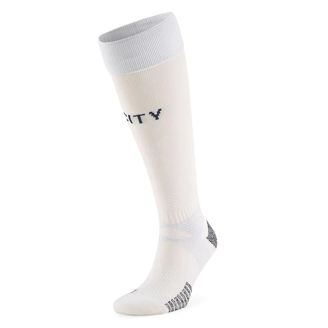 2020-2021 Manchester City Third Football Socks (White)_1