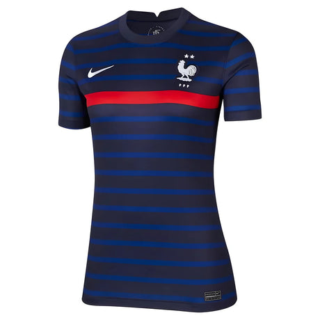 2020-2021 France Home Nike Womens Shirt_1