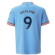 2022-2023 Man City Home Shirt (Kids) (HAALAND 9)_3
