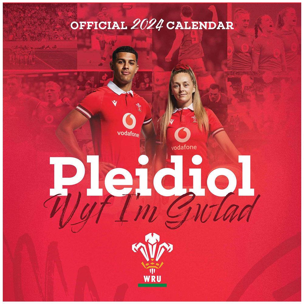 Wales RU Square Calendar 2024_2