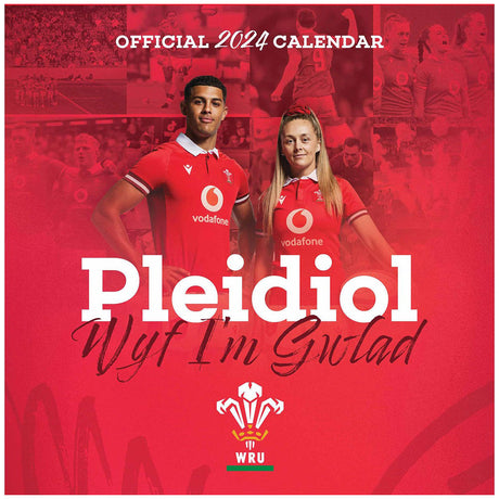 Wales RU Square Calendar 2024_2