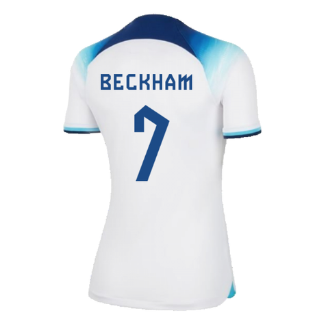 2022-2023 England Home Shirt (Ladies) (Beckham 7)_4