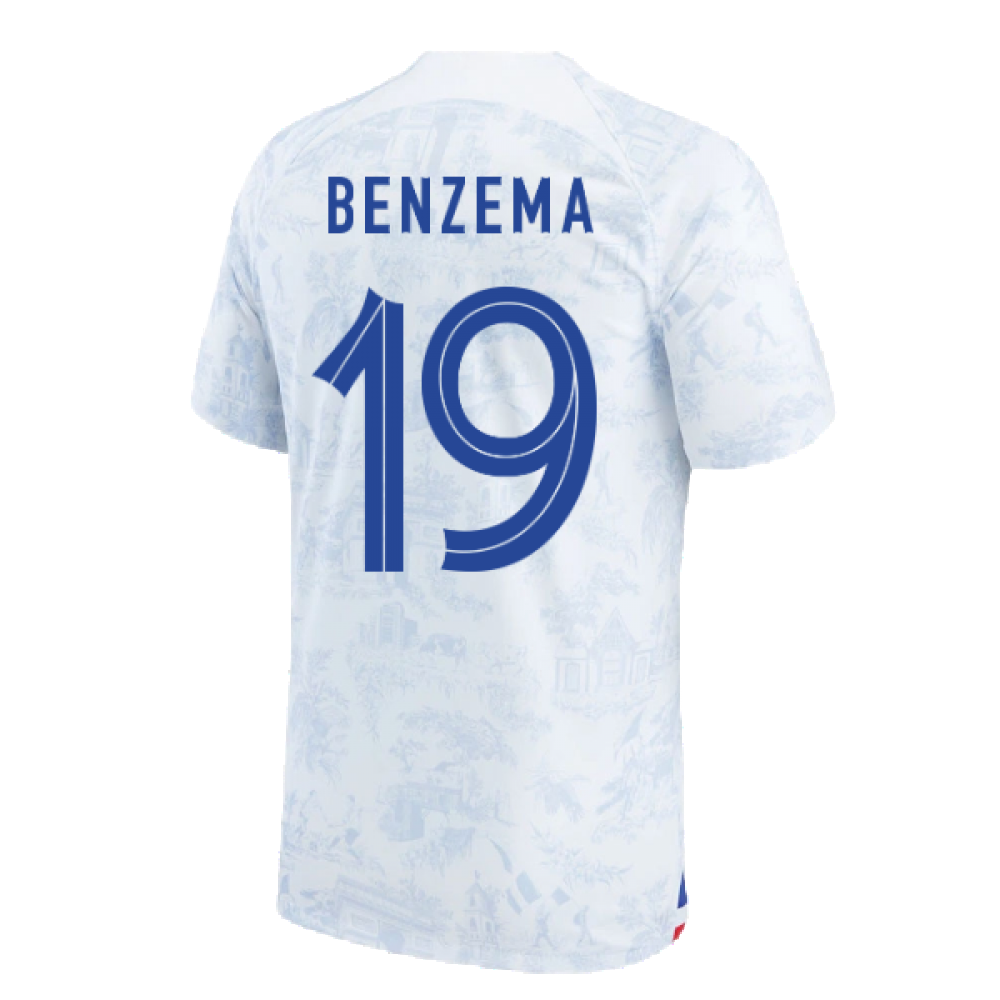 2022-2023 France Away Shirt (BENZEMA 19)_4