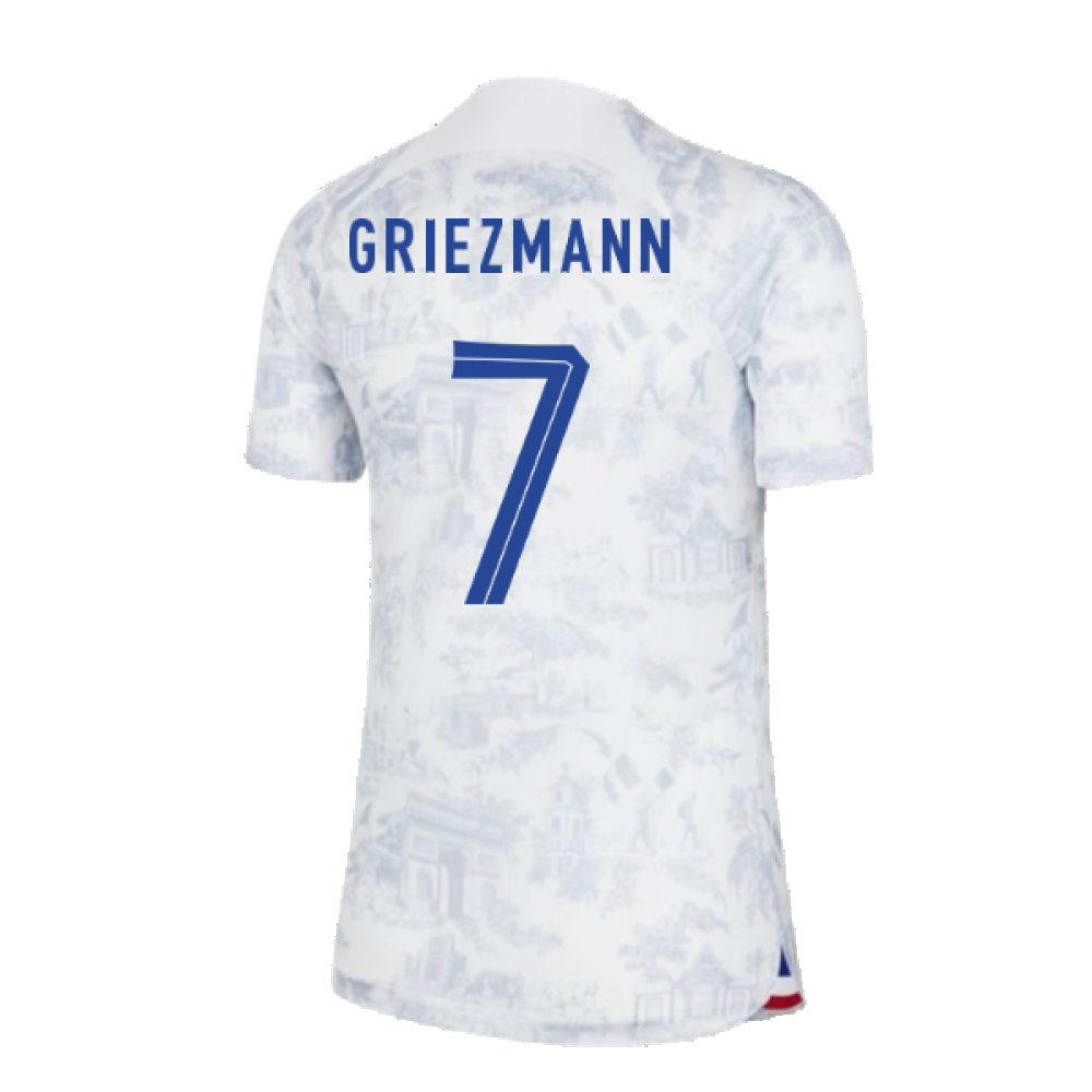 2022-2023 France Away Shirt (Ladies) (Griezmann 7)_4