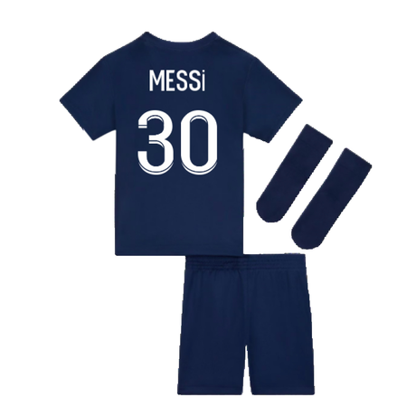 2022-2023 PSG Little Boys Home Kit (MESSI 30)_4