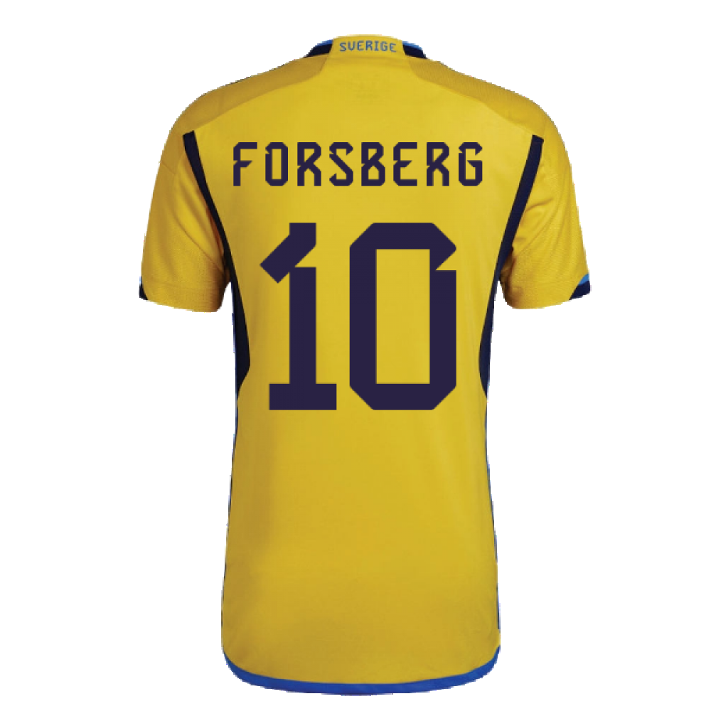 2022-2023 Sweden Home Shirt (FORSBERG 10)_2